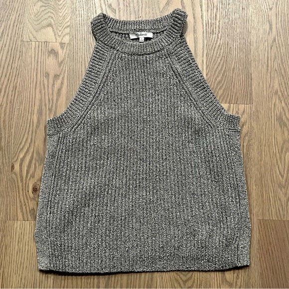 Madewell Valley Sweater-Tank in light grey size small, no flaws - Picture 5 of 12